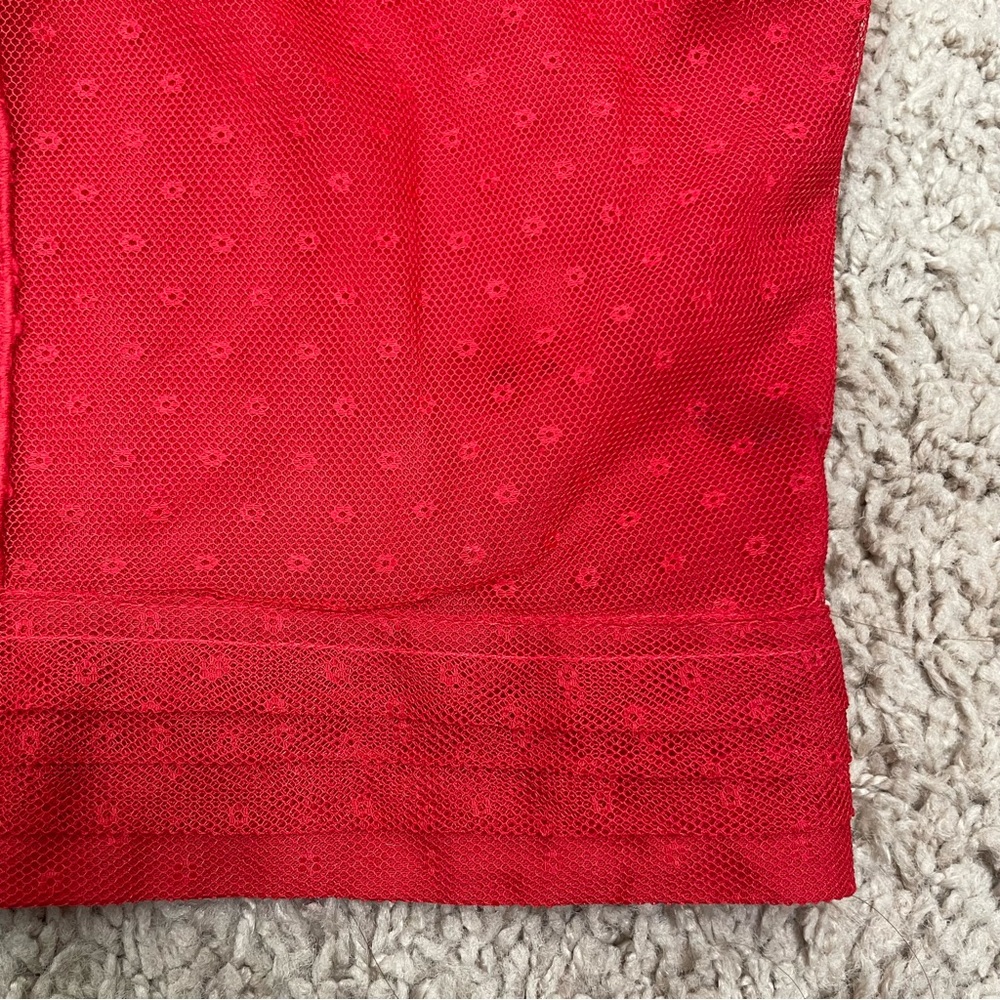 NWT Anthropologie Plus A+nthropologie Dotted Tulle Crop Long Sleeve Top Size 24W - Picture 15 of 16